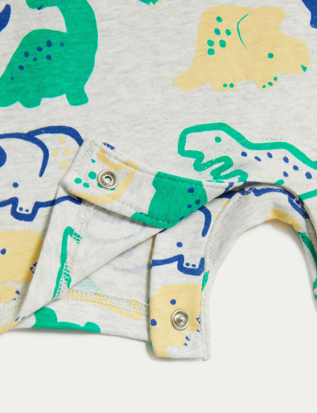 Pure Cotton Dinosaur Romper (0-3 Yrs) 4 Pure Cotton Dinosaur Romper (0-3 Yrs) - Image 4