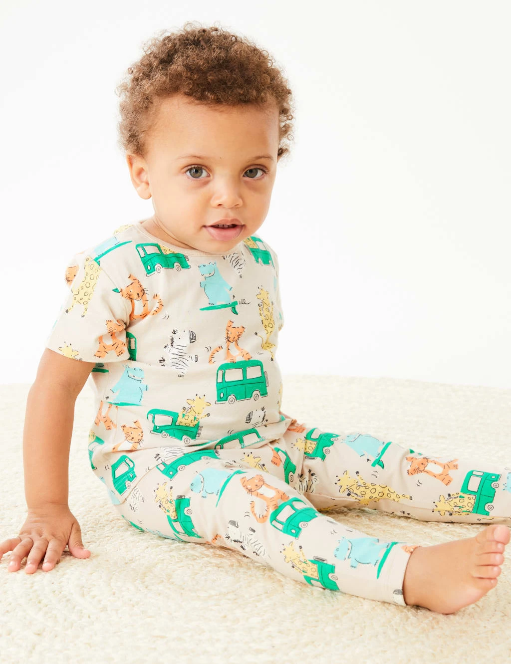 Pure Cotton Animal Print T-Shirt (0-3 Yrs) 5 Pure Cotton Animal Print T-Shirt (0-3 Yrs) - Image 5