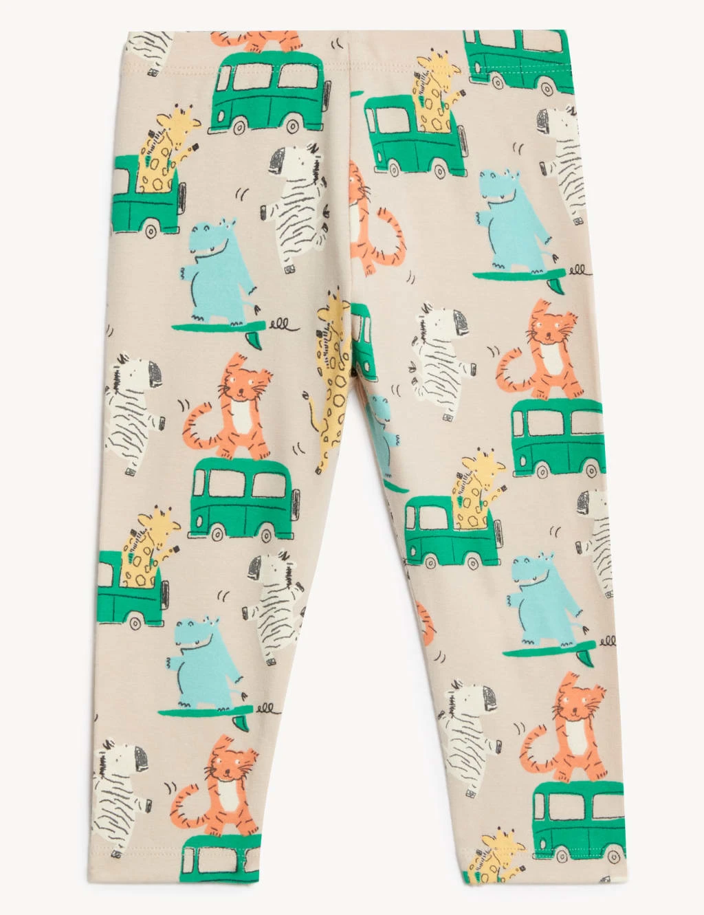 Cotton Rich Animal Leggings (0-3 Yrs) 2 Cotton Rich Animal Leggings (0-3 Yrs) - Image 2