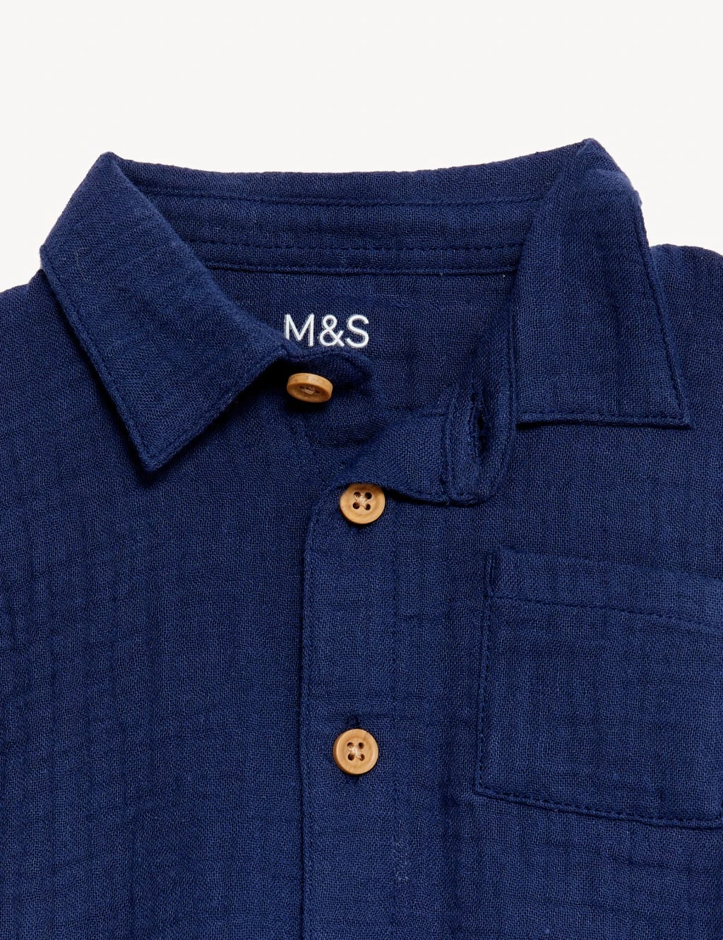 Pure Cotton Shirt (0-3 Yrs) 3 Pure Cotton Shirt (0-3 Yrs) - Image 3