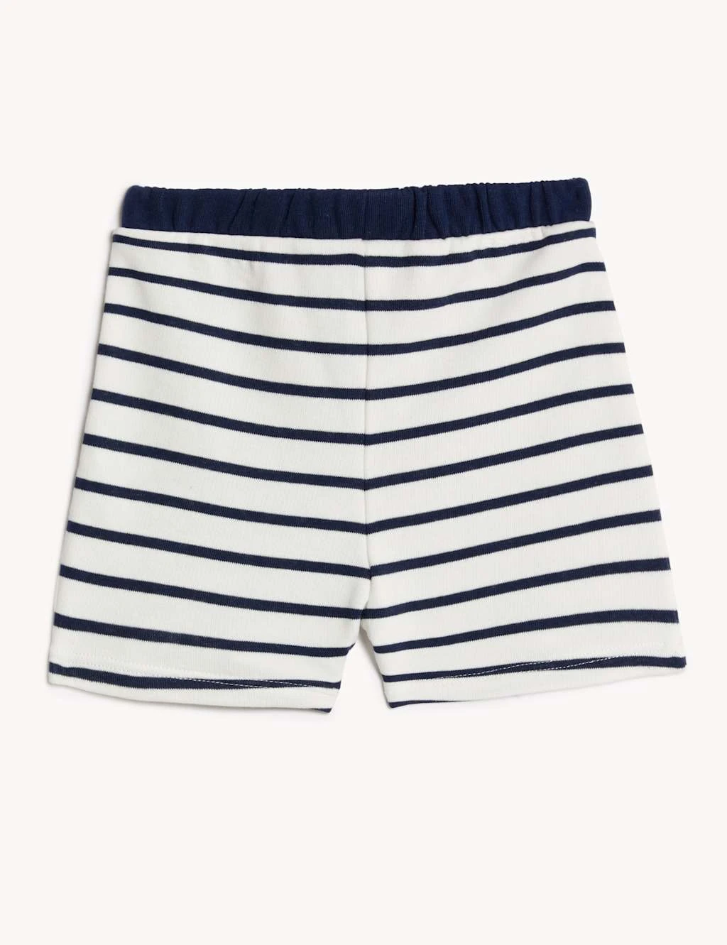 Cotton Rich Striped Shorts (0-3 Yrs) 3 Cotton Rich Striped Shorts (0-3 Yrs) - Image 3