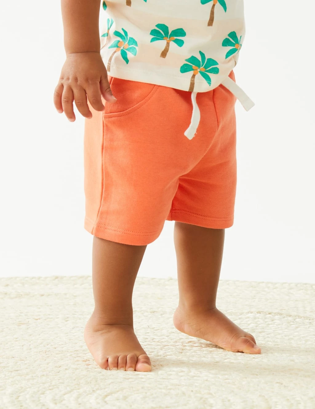 Cotton Rich Turtle Shorts (0-3 Yrs) 5 Cotton Rich Turtle Shorts (0-3 Yrs) - Image 5