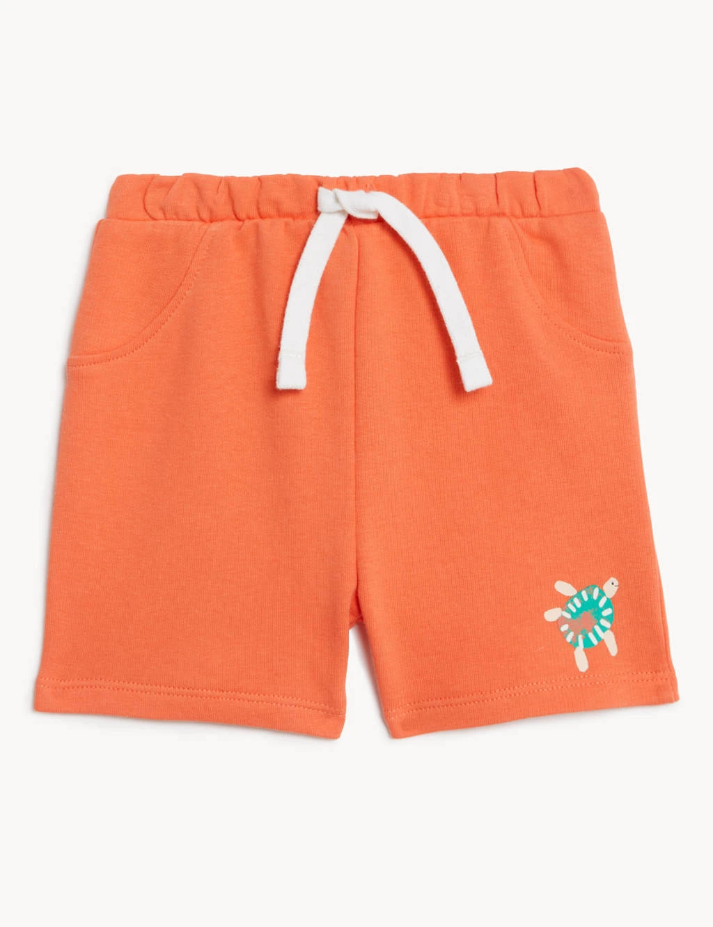 Cotton Rich Turtle Shorts (0-3 Yrs) 2 Cotton Rich Turtle Shorts (0-3 Yrs) - Image 2