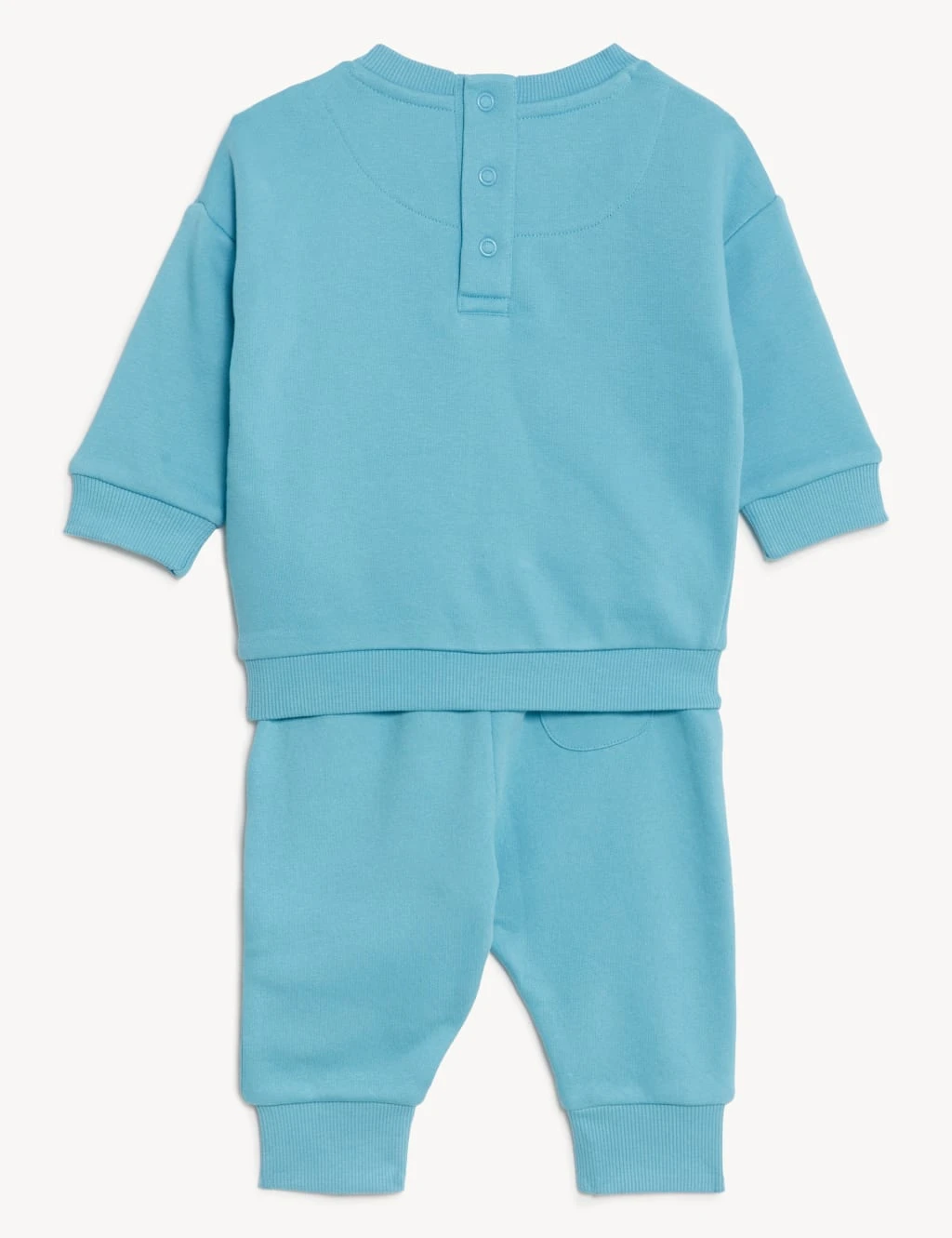 2pc Cotton Rich Sweater And Joggers Set (0-3 Yrs) 2 2pc Cotton Rich Sweater And Joggers Set (0-3 Yrs) - Image 2