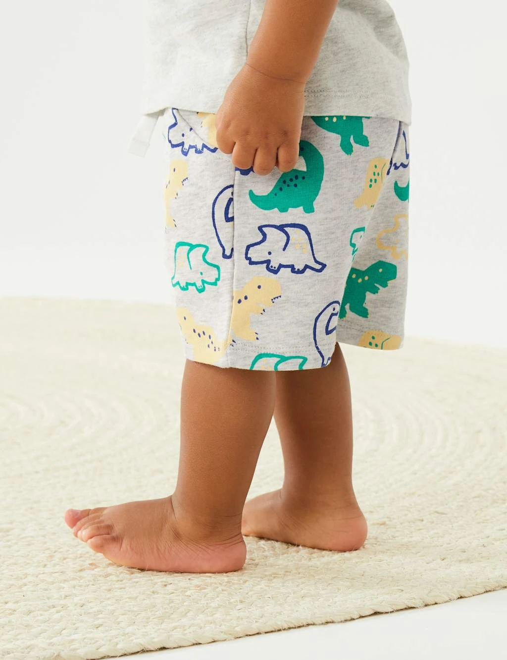 Cotton Rich Dinosaur Shorts (0-3 Yrs) 6 Cotton Rich Dinosaur Shorts (0-3 Yrs) - Image 6