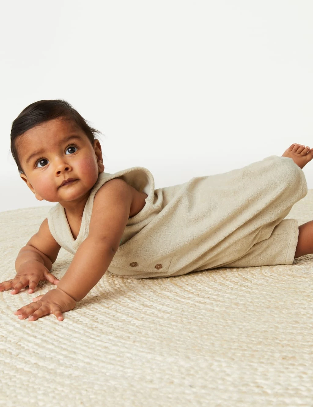 Cotton Rich Romper (0 - 3 Yrs) 7 Cotton Rich Romper (0 - 3 Yrs) - Image 7