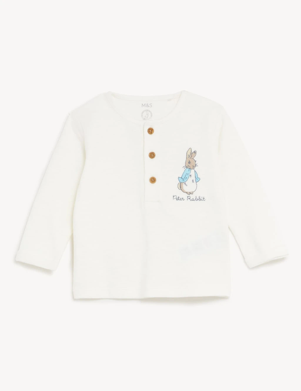 2pc Cotton Rich Peter Rabbit™ Outfit (0-3 Yrs) 3 2pc Cotton Rich Peter Rabbit™ Outfit (0-3 Yrs) - Image 3