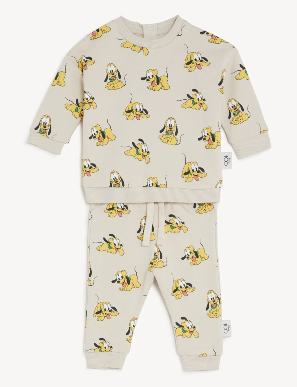 2pc Cotton Rich Pluto™ Outfit (0-3 Yrs) 4 2pc Cotton Rich Pluto™ Outfit (0-3 Yrs) - Image 4