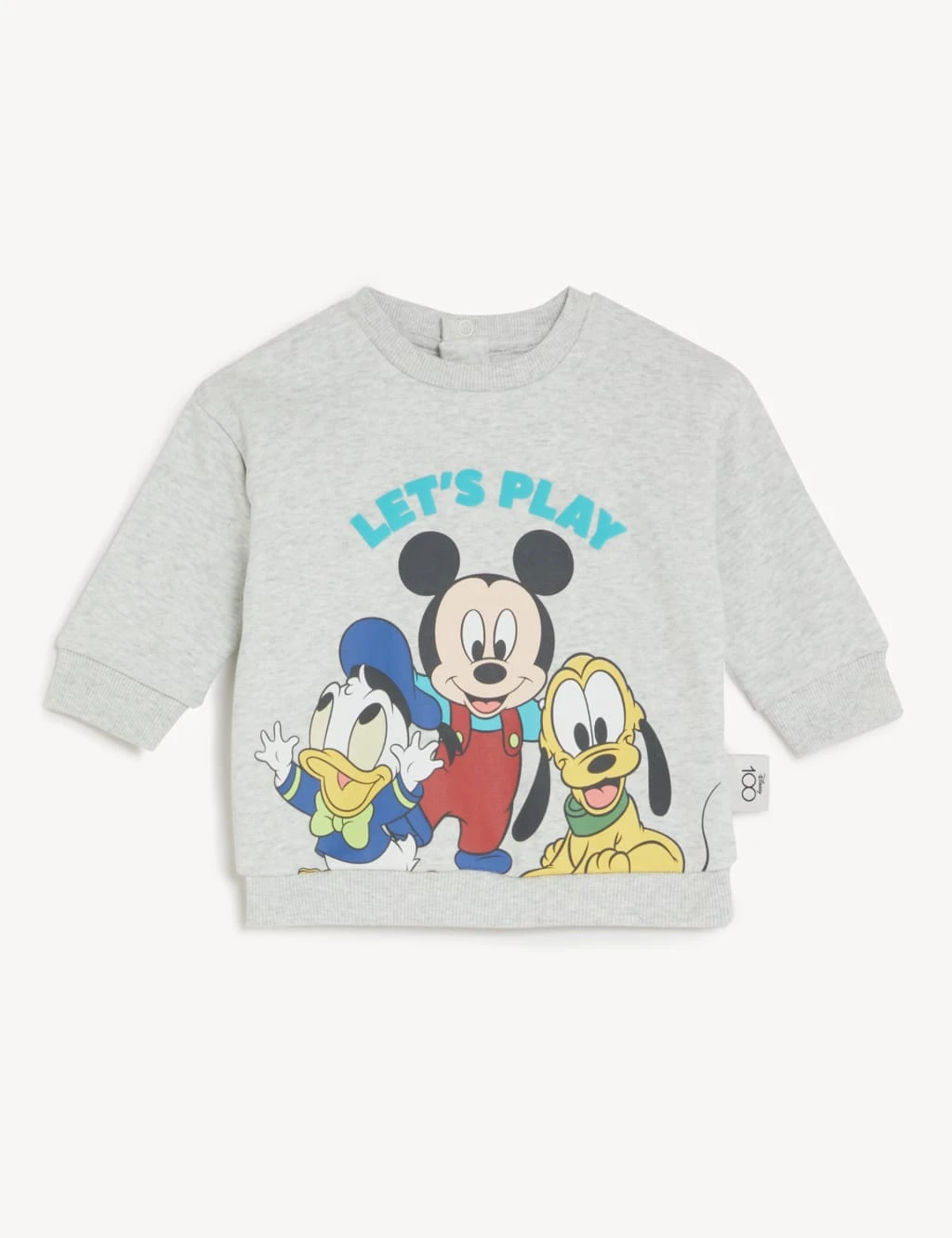 Cotton Rich Mickey Mouse™ Sweatshirt (0-3 Yrs) 1 Cotton Rich Mickey Mouse™ Sweatshirt (0-3 Yrs)