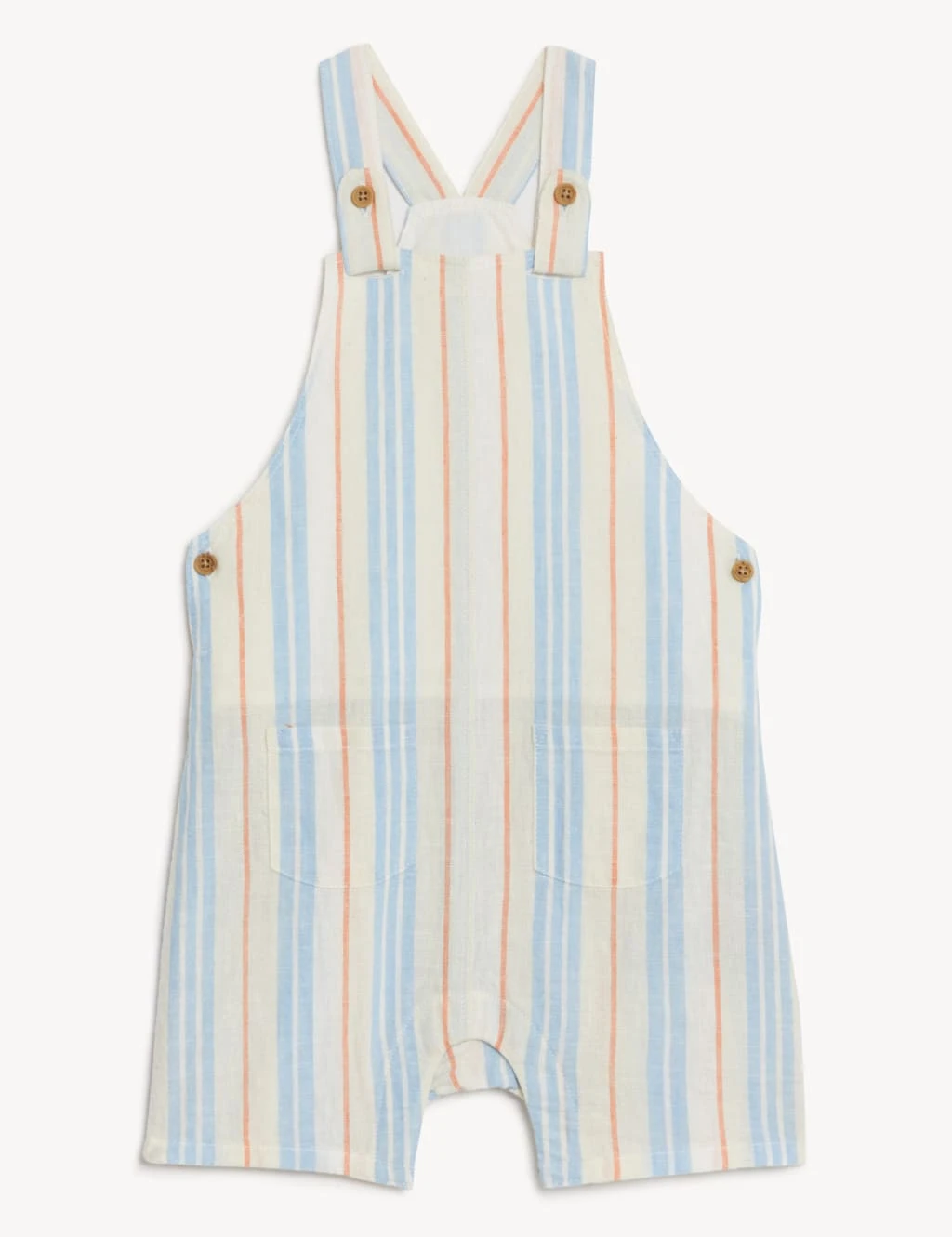 2pc Cotton Blend Striped Outfit (0-3 Yrs) 4 2pc Cotton Blend Striped Outfit (0-3 Yrs) - Image 4