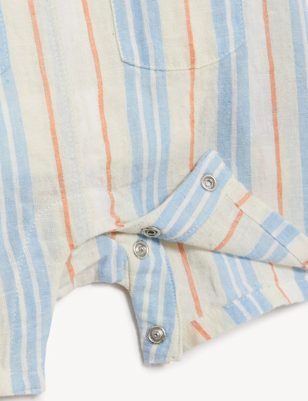 2pc Cotton Blend Striped Outfit (0-3 Yrs) 6 2pc Cotton Blend Striped Outfit (0-3 Yrs) - Image 6