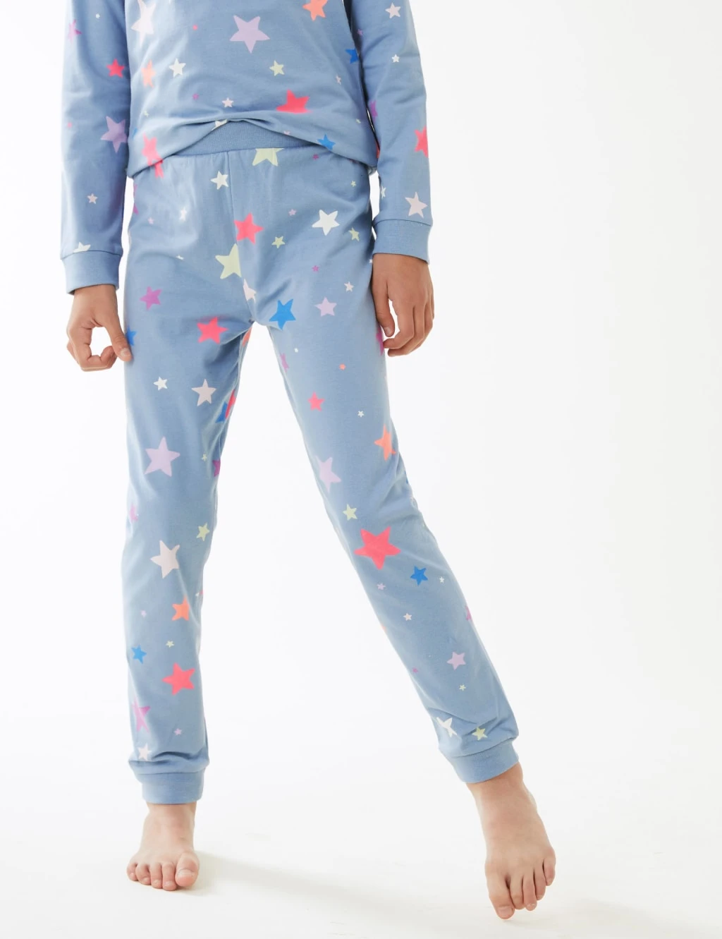 Pure Cotton Star Print Pyjamas (7-16 Yrs) 4 Pure Cotton Star Print Pyjamas (7-16 Yrs) - Image 4