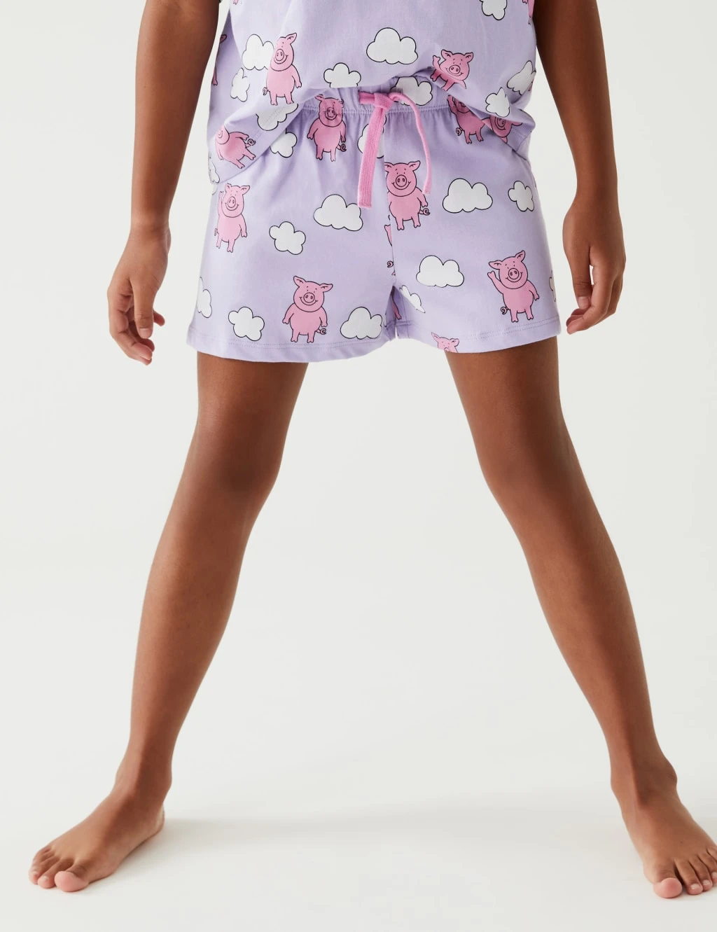 Pure Cotton Percy Pig™ Short Pyjama Set (2-16 Yrs) 4 Pure Cotton Percy Pig™ Short Pyjama Set (2-16 Yrs) - Image 4