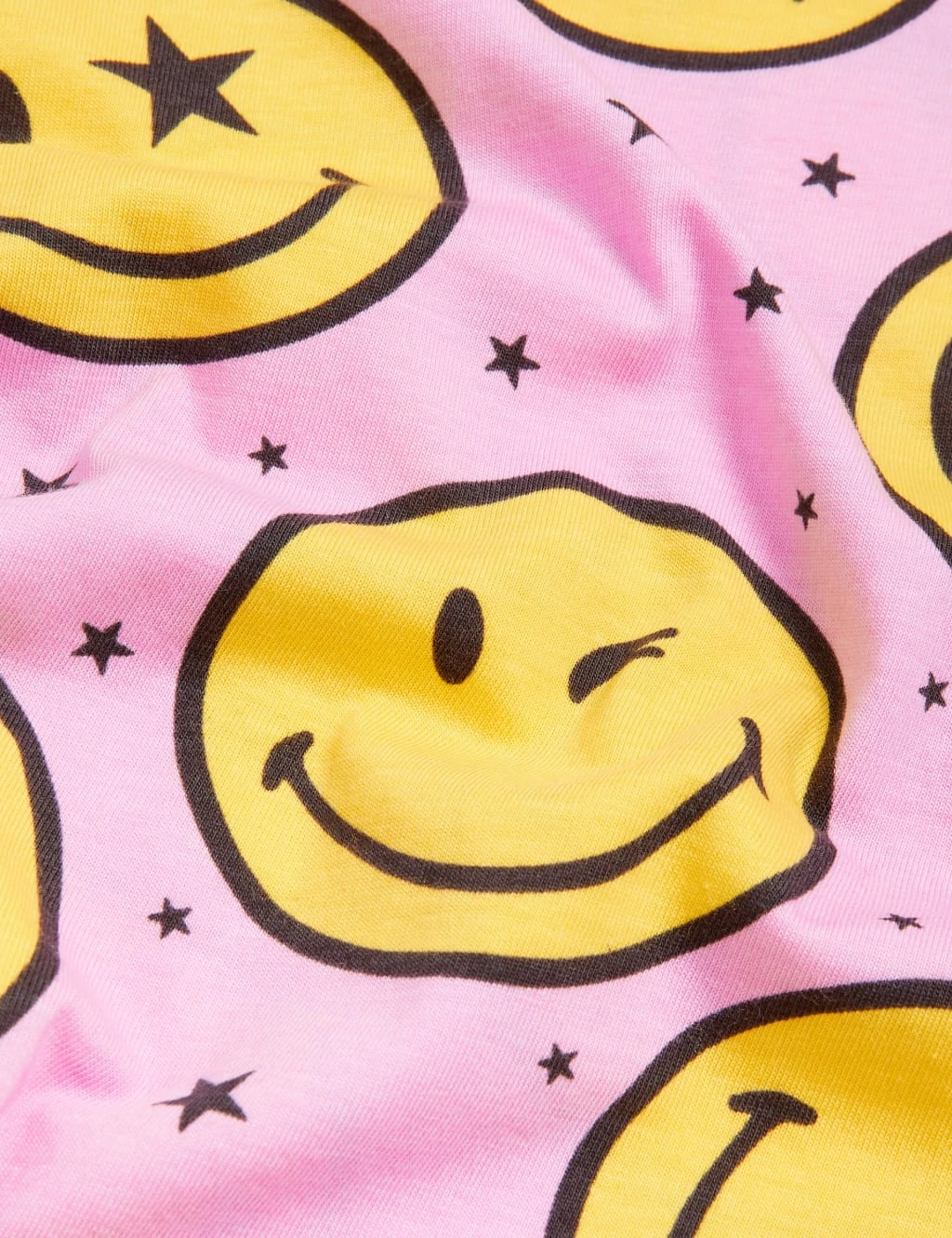 Pure Cotton SmileyWorld® Print Short Pyjama Set (6-16 Yrs) 5 Pure Cotton SmileyWorld® Print Short Pyjama Set (6-16 Yrs) - Image 5