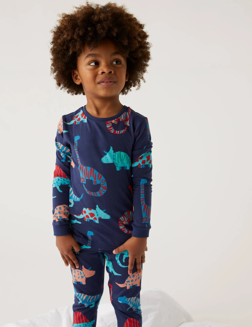 Cotton Rich Dinosaur Pyjamas (12 Mths - 8 Yrs) 1 Cotton Rich Dinosaur Pyjamas (12 Mths - 8 Yrs)