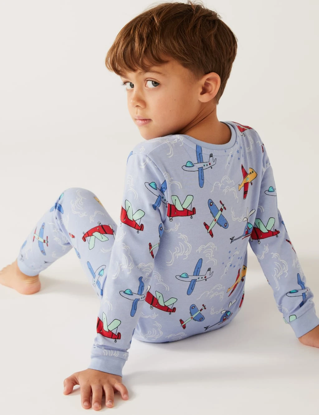 Cotton Rich Transport Pyjamas (1-8 Yrs) 3 Cotton Rich Transport Pyjamas (1-8 Yrs) - Image 3