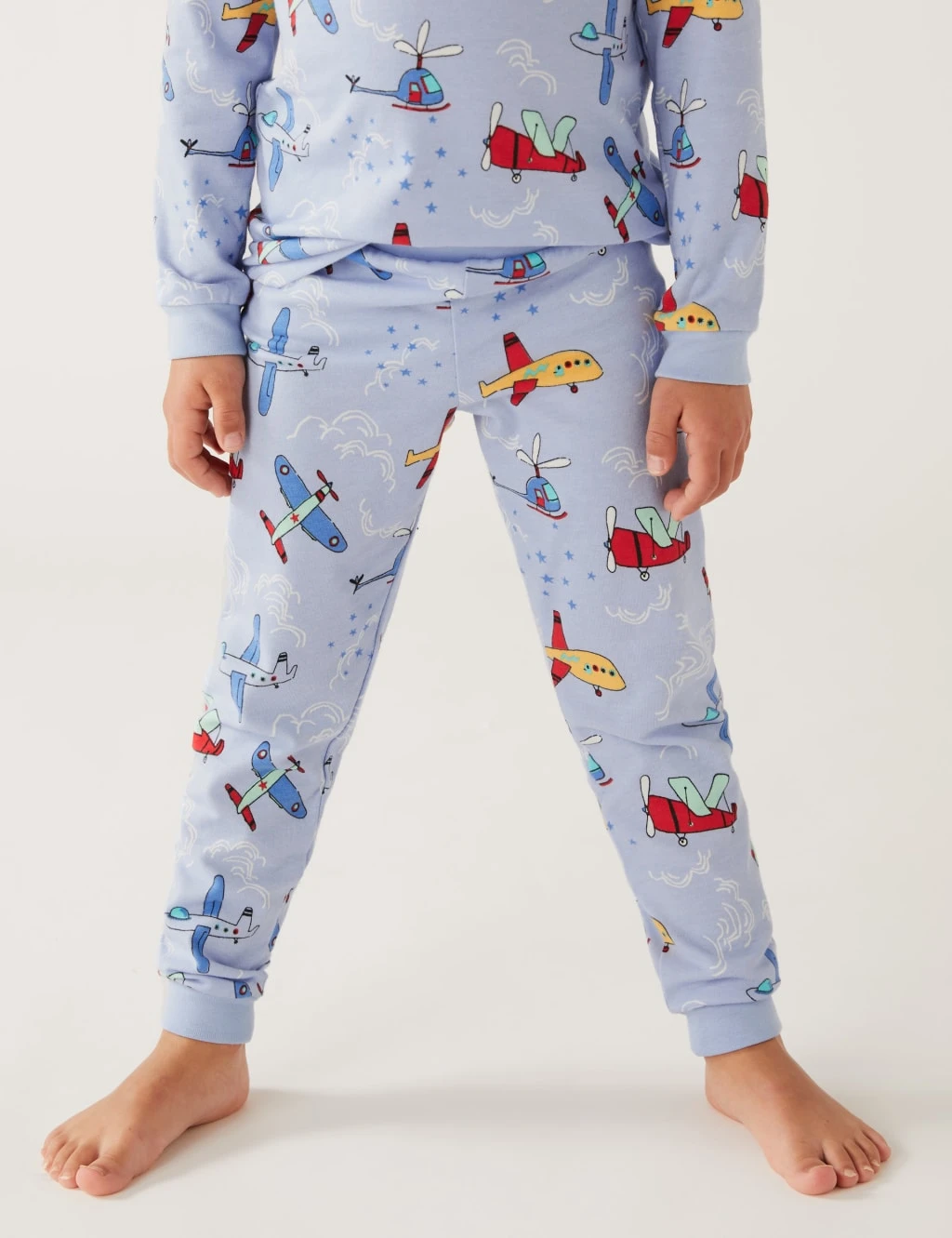 Cotton Rich Transport Pyjamas (1-8 Yrs) 4 Cotton Rich Transport Pyjamas (1-8 Yrs) - Image 4