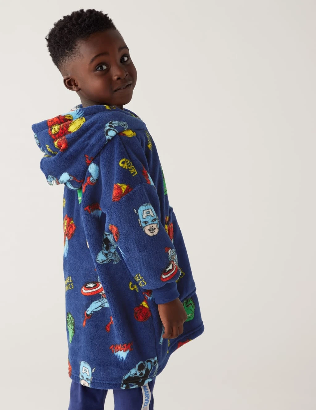 Fleece Marvel™ Oversized Hoodie (3-8 Yrs) 5 Fleece Marvel™ Oversized Hoodie (3-8 Yrs) - Image 5