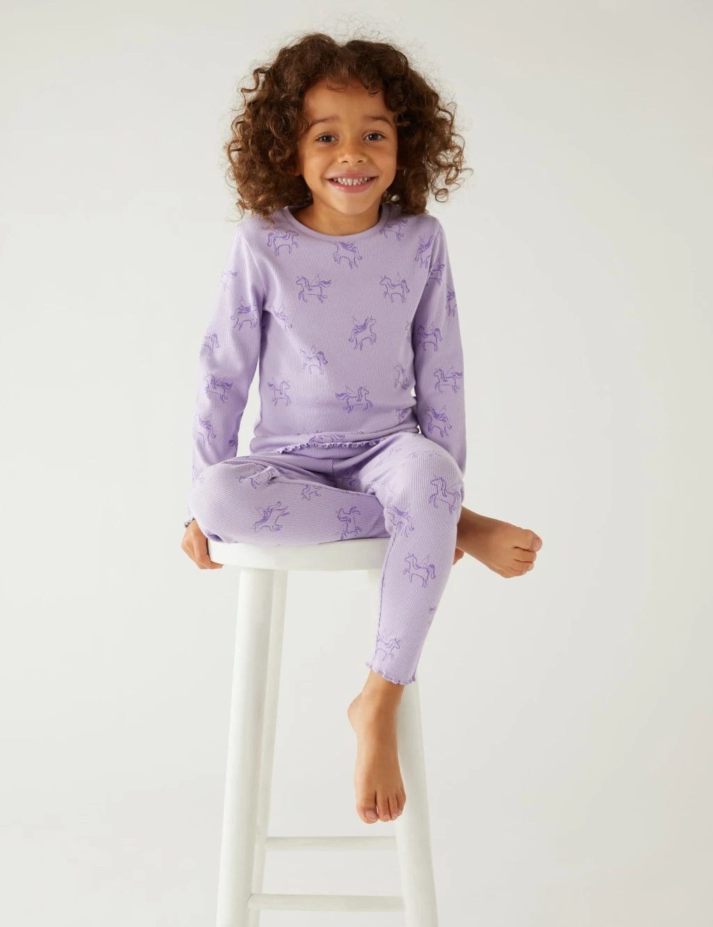 Cotton Rich Unicorn Pyjamas (1 - 8 Yrs) 1 Cotton Rich Unicorn Pyjamas (1 - 8 Yrs)