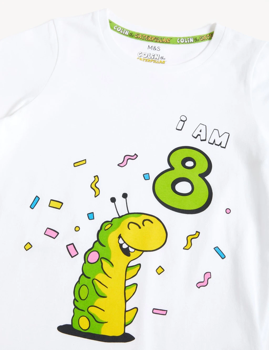 Pure Cotton Colin The Caterpillar™ Birthday Pyjamas (7-9 Yrs) 5 Pure Cotton Colin The Caterpillar™ Birthday Pyjamas (7-9 Yrs) - Image 5
