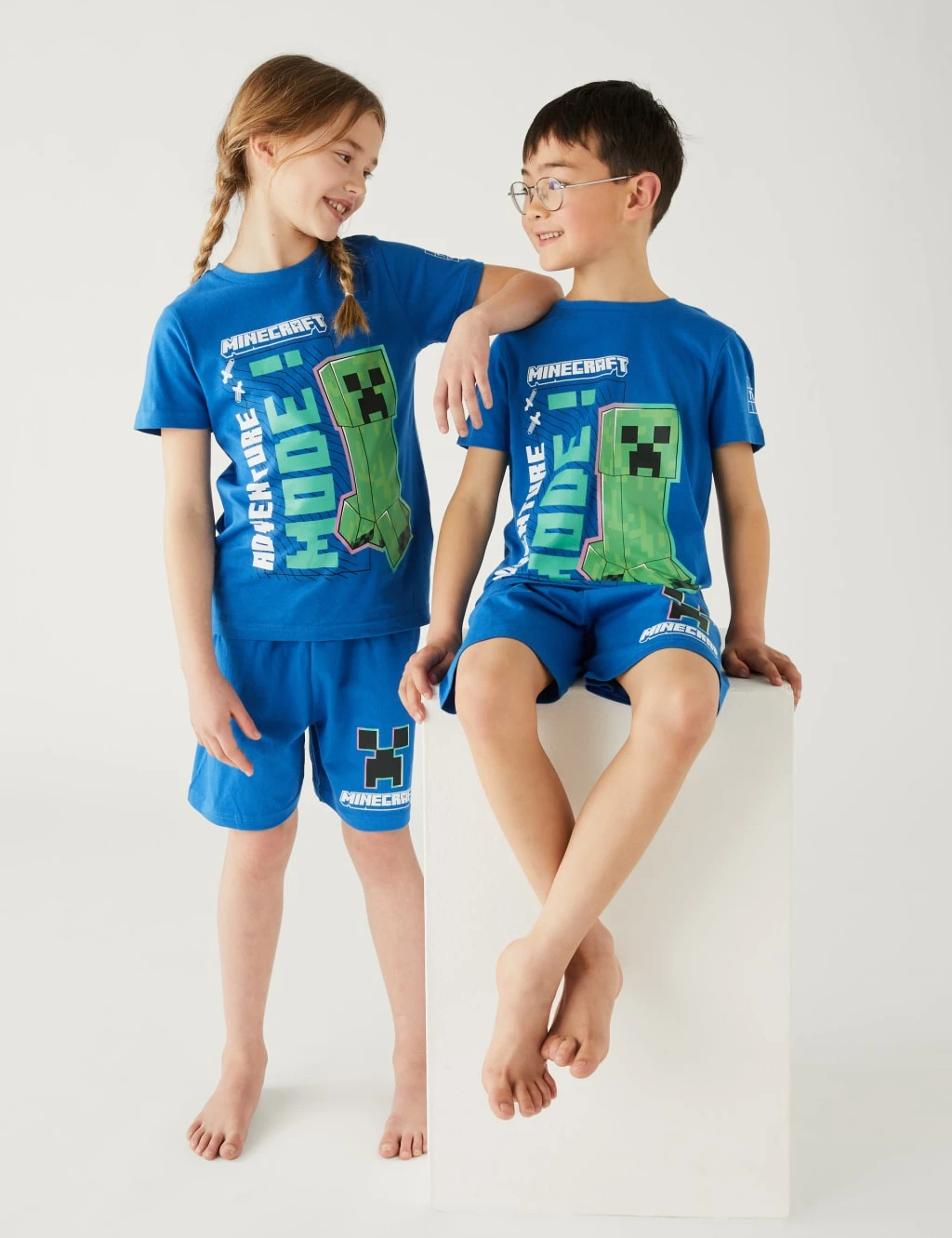 Minecraft™ Short Pyjama Set (6-15 Yrs) 1 Minecraft™ Short Pyjama Set (6-15 Yrs)