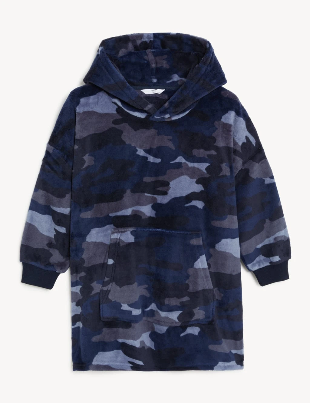 Fleece Camouflage Oversized Hoodie (7-16 Yrs) 2 Fleece Camouflage Oversized Hoodie (7-16 Yrs) - Image 2