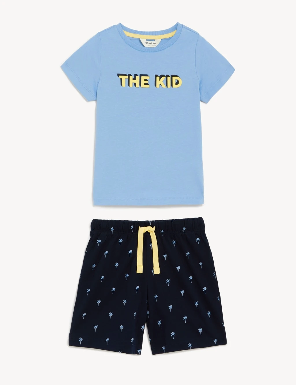 Pure Cotton The Kid Slogan Short Pyjama Set (1 - 16 Yrs) 2 Pure Cotton The Kid Slogan Short Pyjama Set (1 - 16 Yrs) - Image 2