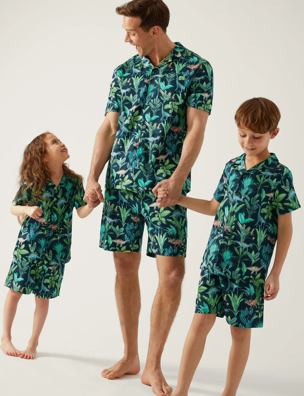 Pure Cotton Dinosaur Short Pyjama Set (1-16 Yrs) 5 Pure Cotton Dinosaur Short Pyjama Set (1-16 Yrs) - Image 5