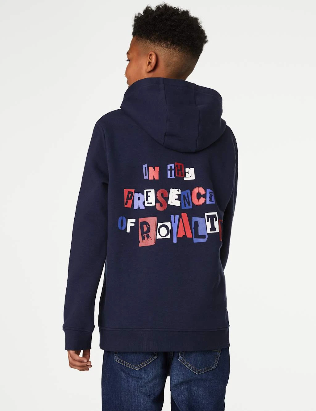 Cotton Rich Coronation Hoodie (6-16 Yrs) 4 Cotton Rich Coronation Hoodie (6-16 Yrs) - Image 4