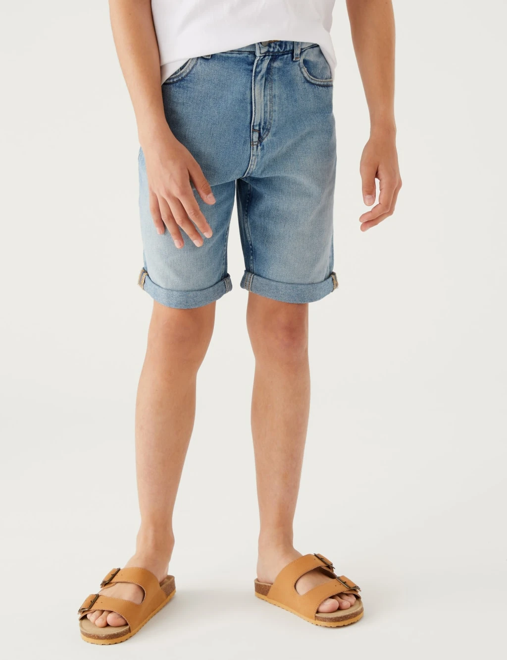 Denim Shorts (6-16 Yrs) 4 Denim Shorts (6-16 Yrs) - Image 4