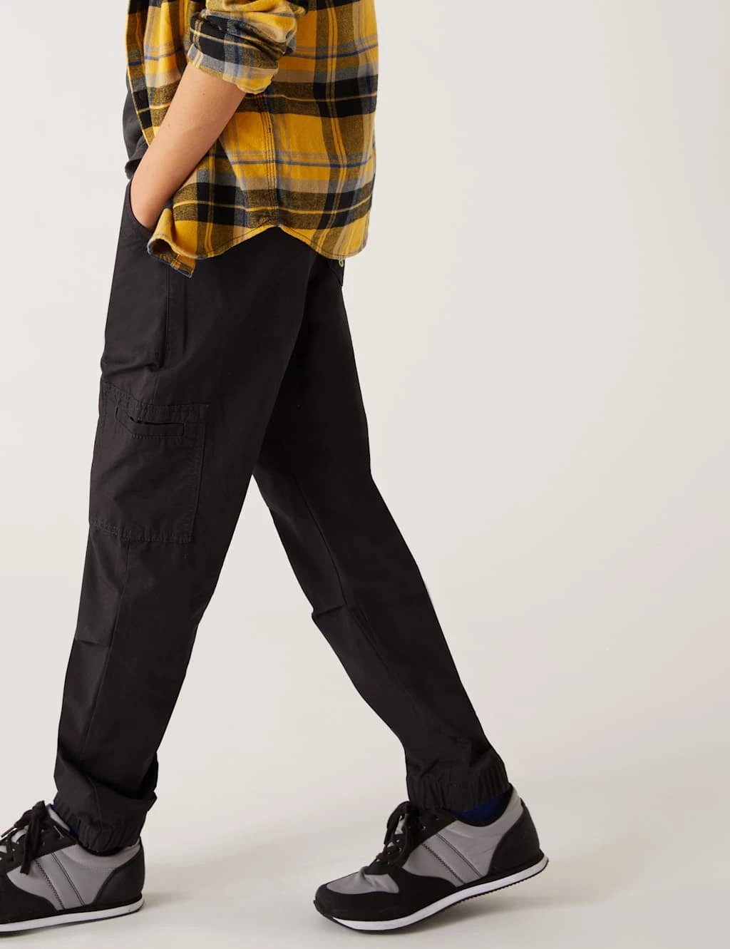 Pure Cotton Cargo Trousers (6-16 Yrs) 3 Pure Cotton Cargo Trousers (6-16 Yrs) - Image 3