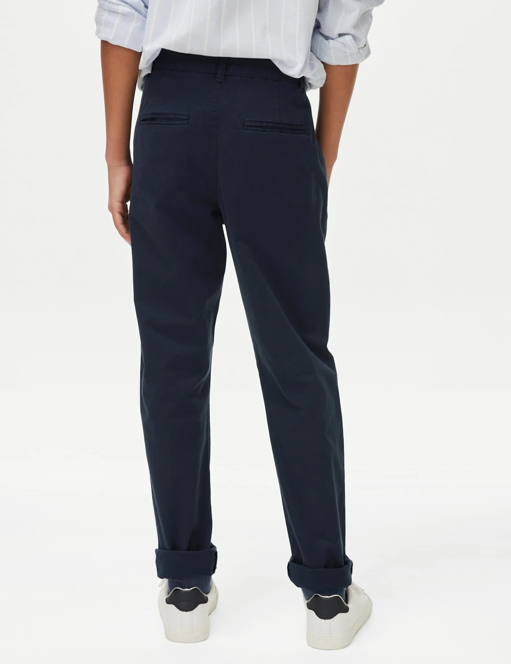 No Brand Cotton Rich Chinos (6-16 Yrs) 5 No Brand Cotton Rich Chinos (6-16 Yrs) - Image 5