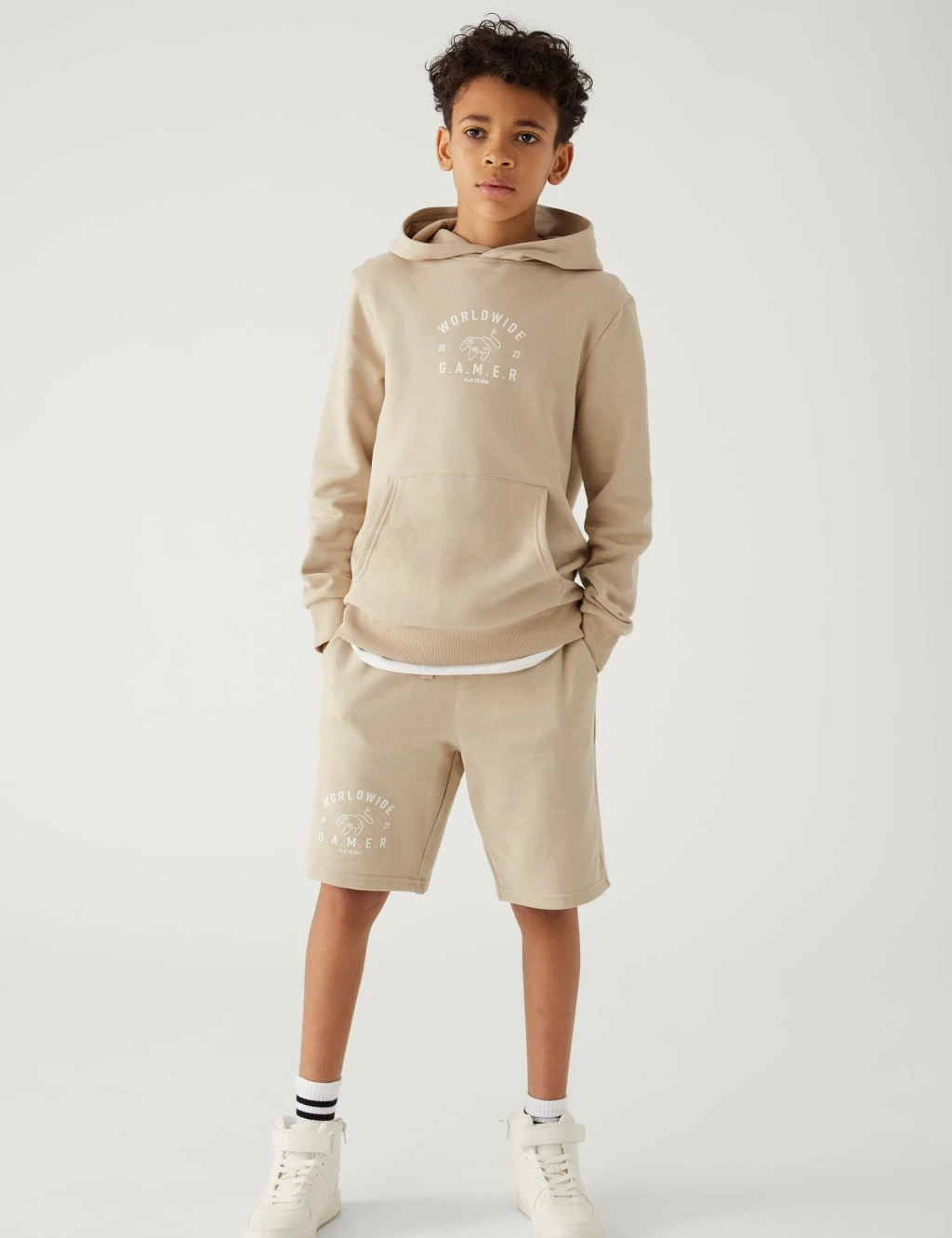 Cotton Rich Gamer Slogan Hoodie (6-16 Yrs) 3 Cotton Rich Gamer Slogan Hoodie (6-16 Yrs) - Image 3