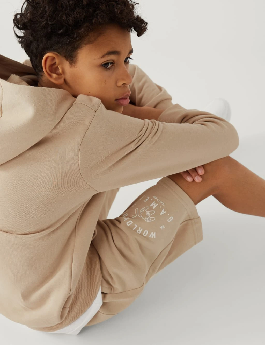 Cotton Rich Gamer Slogan Shorts (6-16 Yrs) 3 Cotton Rich Gamer Slogan Shorts (6-16 Yrs) - Image 3