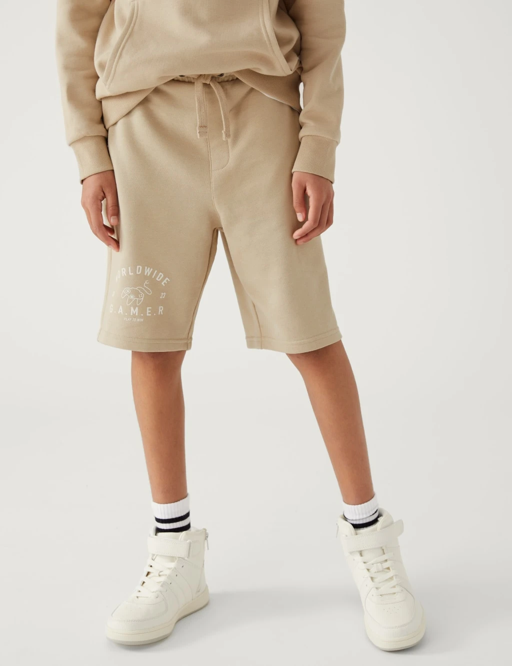 Cotton Rich Gamer Slogan Shorts (6-16 Yrs) 4 Cotton Rich Gamer Slogan Shorts (6-16 Yrs) - Image 4