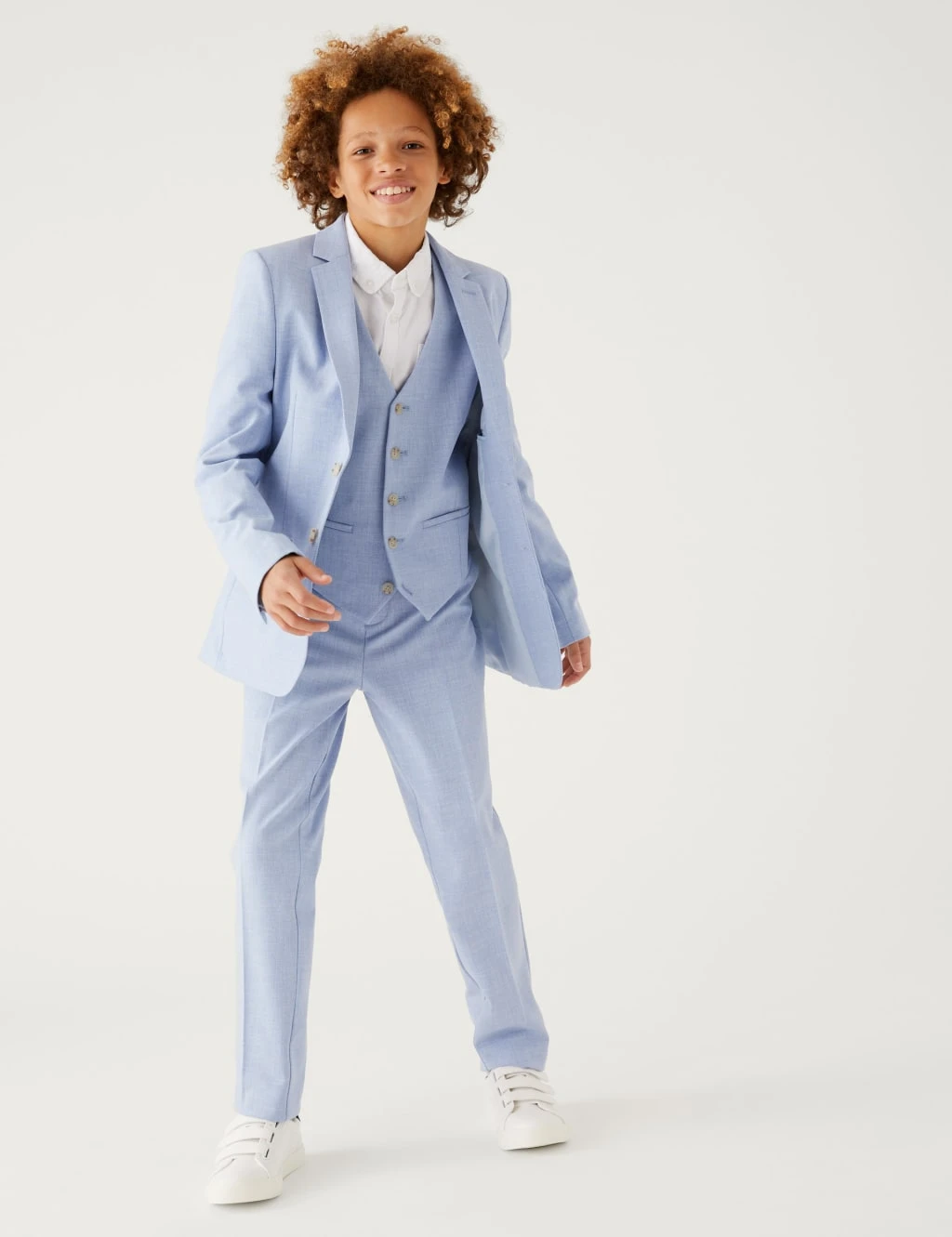 Mini Me Slim Leg Suit Trousers (6-16 Yrs) 5 Mini Me Slim Leg Suit Trousers (6-16 Yrs) - Image 5