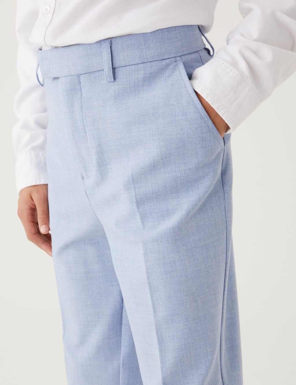 Mini Me Slim Leg Suit Trousers (6-16 Yrs) 6 Mini Me Slim Leg Suit Trousers (6-16 Yrs) - Image 6