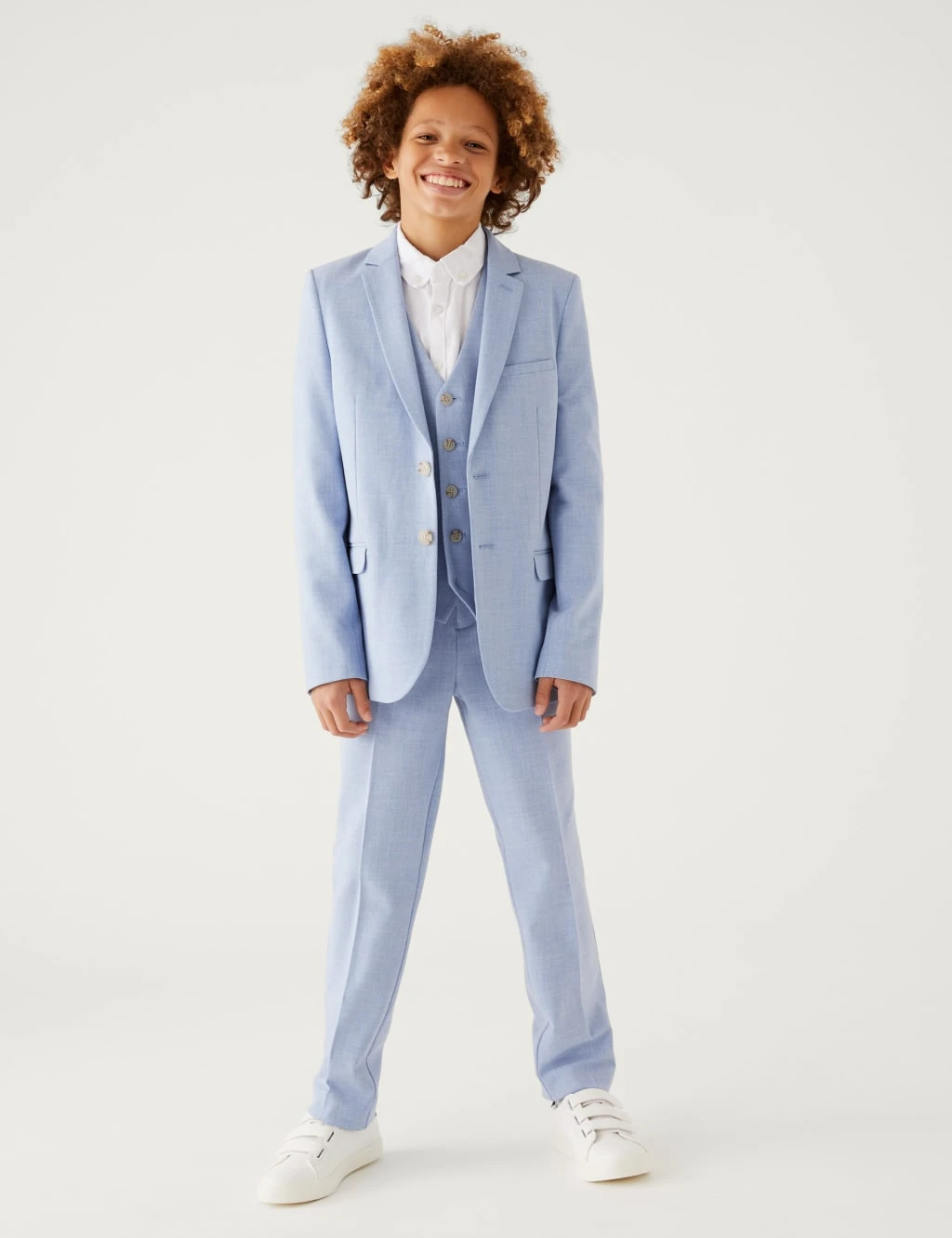 Mini Me Slim Leg Suit Trousers (6-16 Yrs) 7 Mini Me Slim Leg Suit Trousers (6-16 Yrs) - Image 7