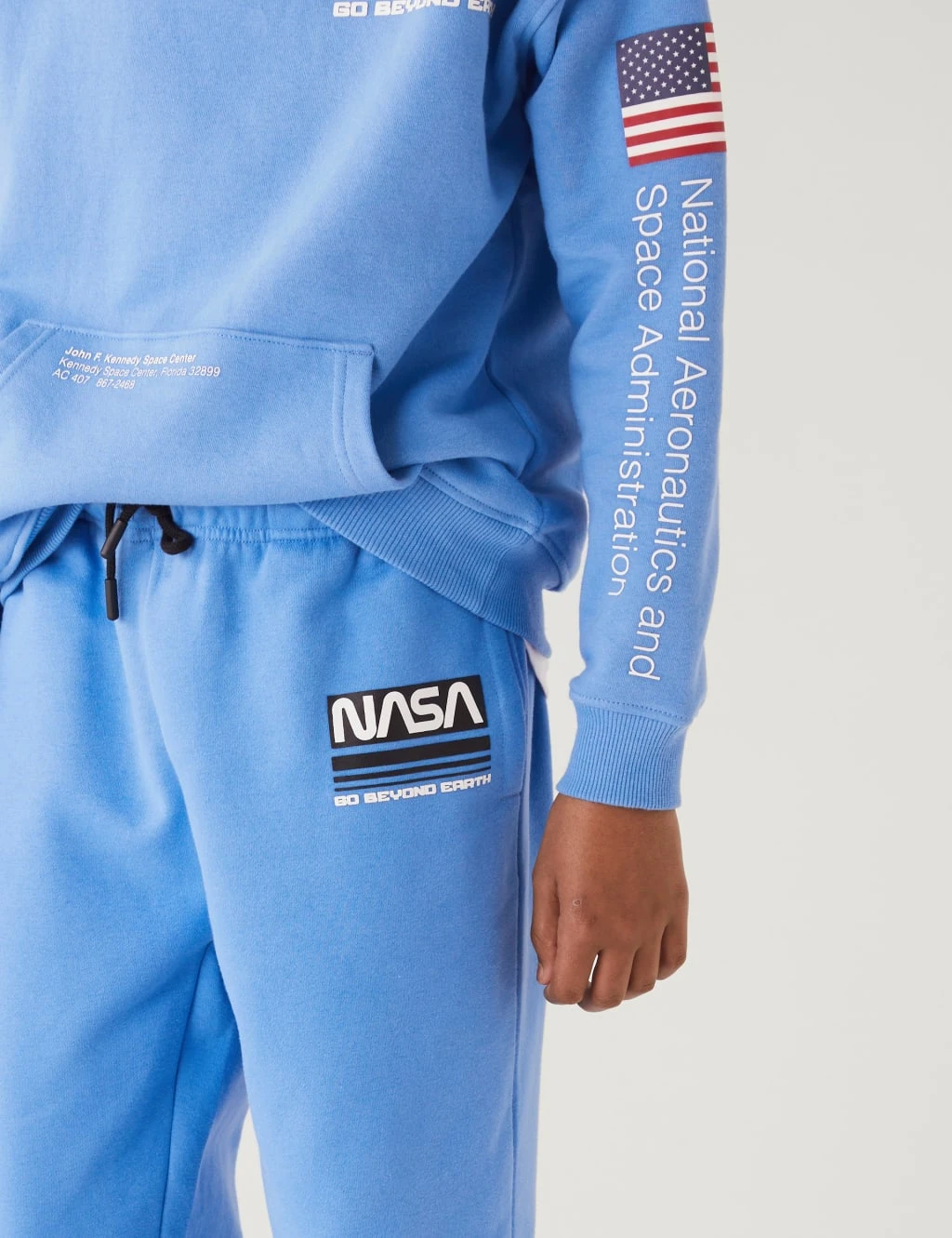 Cotton Rich NASA™ Joggers (6-16 Yrs) 4 Cotton Rich NASA™ Joggers (6-16 Yrs) - Image 4