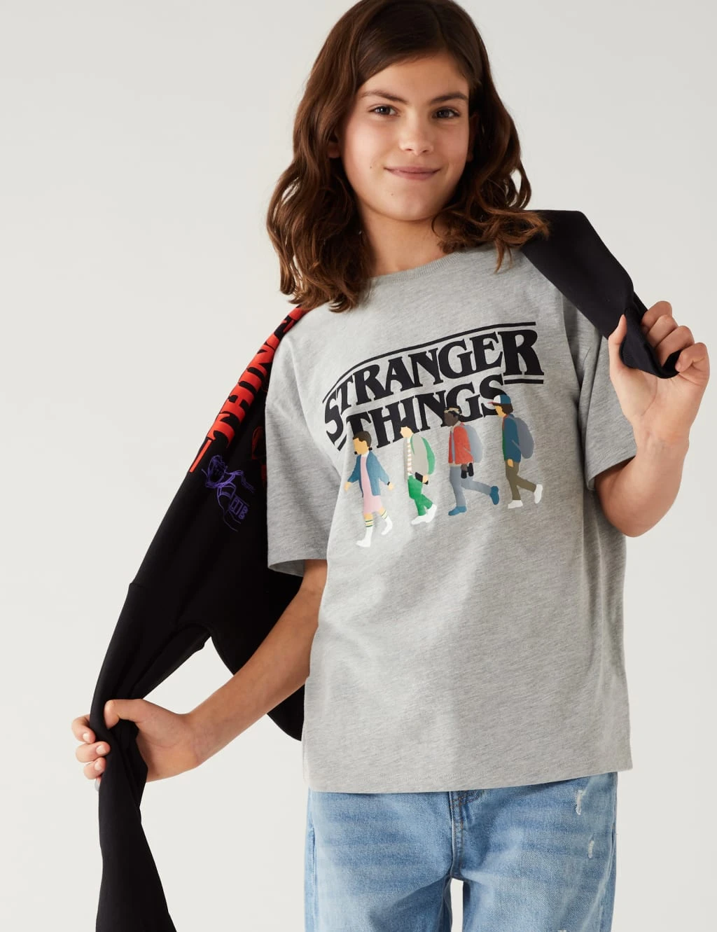 Cotton Rich Stranger Things™ T-Shirt (6-16 Yrs) 1 Cotton Rich Stranger Things™ T-Shirt (6-16 Yrs)