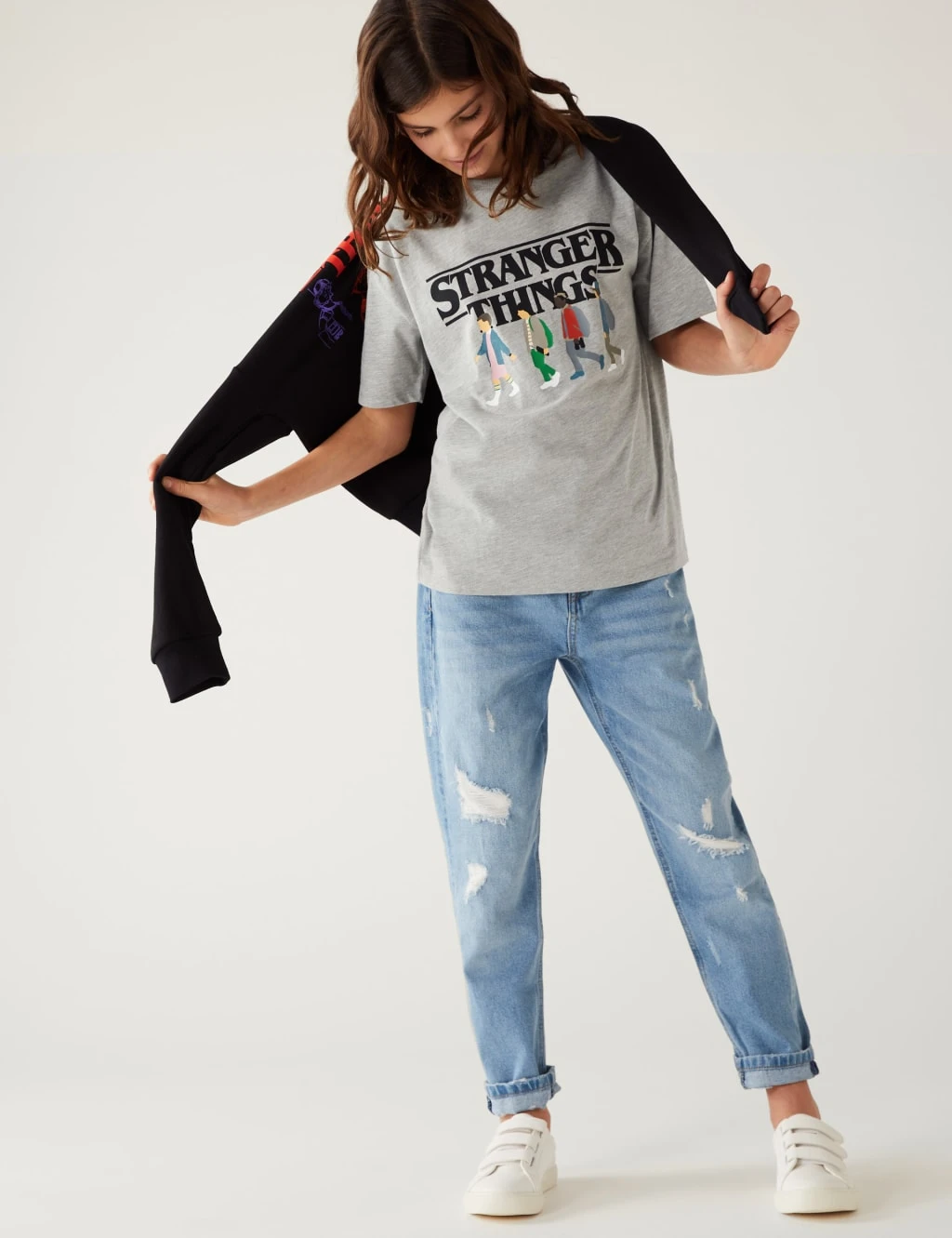 Cotton Rich Stranger Things™ T-Shirt (6-16 Yrs) 3 Cotton Rich Stranger Things™ T-Shirt (6-16 Yrs) - Image 3