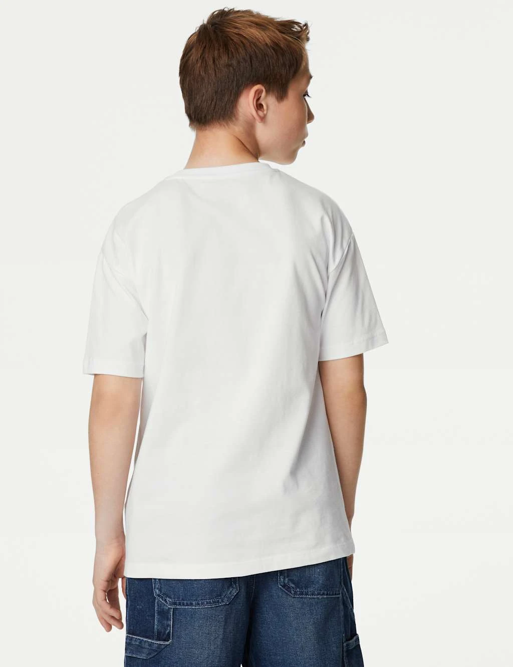 Pure Cotton Motor Racing Print T-Shirt (6-16 Yrs) 4 Pure Cotton Motor Racing Print T-Shirt (6-16 Yrs) - Image 4