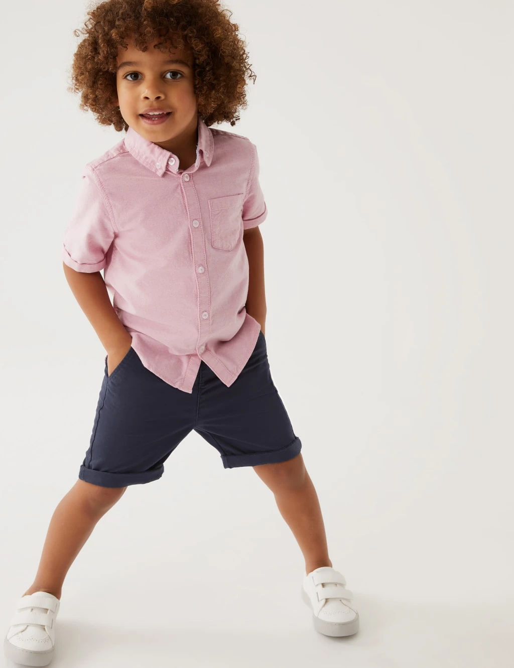 Cotton Rich Chino Shorts (2-8 Yrs) 3 Cotton Rich Chino Shorts (2-8 Yrs) - Image 3