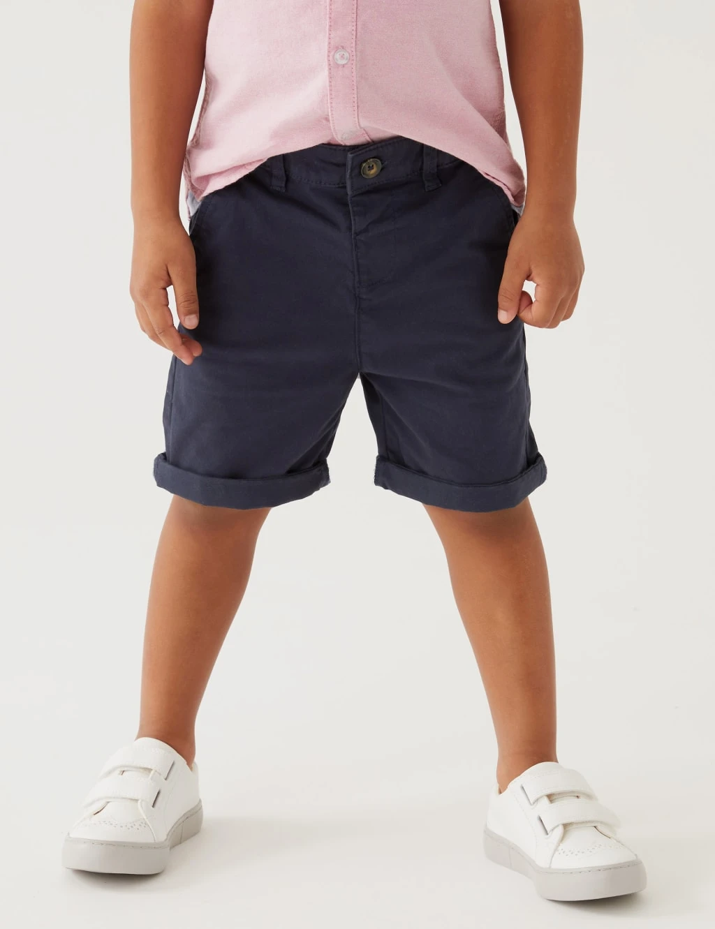 Cotton Rich Chino Shorts (2-8 Yrs) 4 Cotton Rich Chino Shorts (2-8 Yrs) - Image 4
