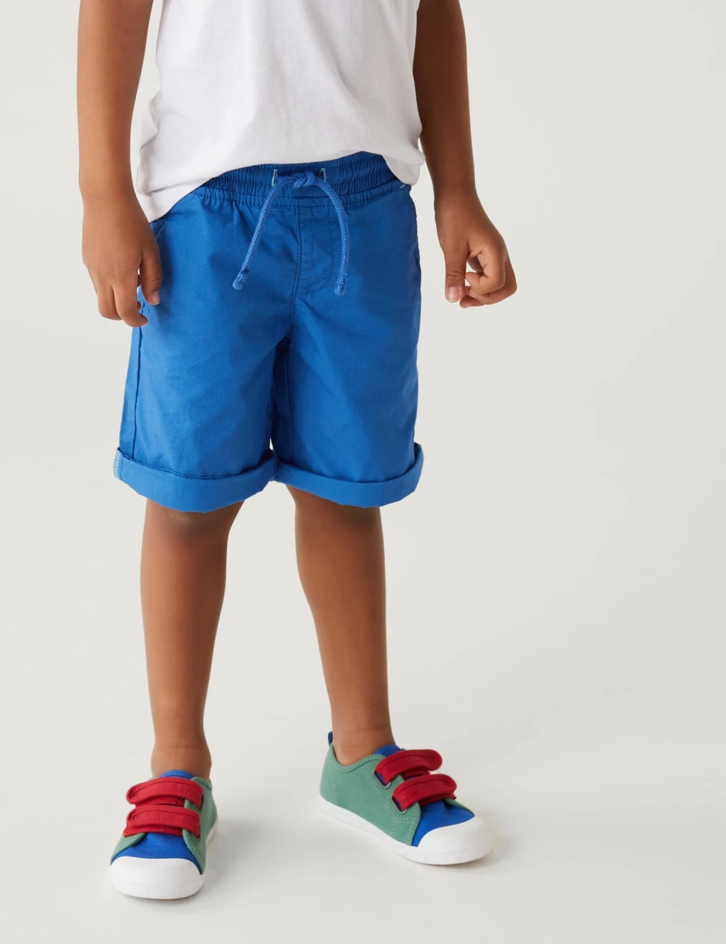 No Brand 2pk Pure Cotton Plain Shorts 5 No Brand 2pk Pure Cotton Plain Shorts - Image 5