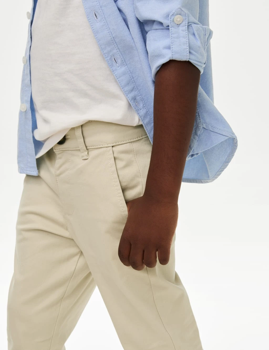 Cotton Rich Chinos (2-8 Yrs) 3 Cotton Rich Chinos (2-8 Yrs) - Image 3
