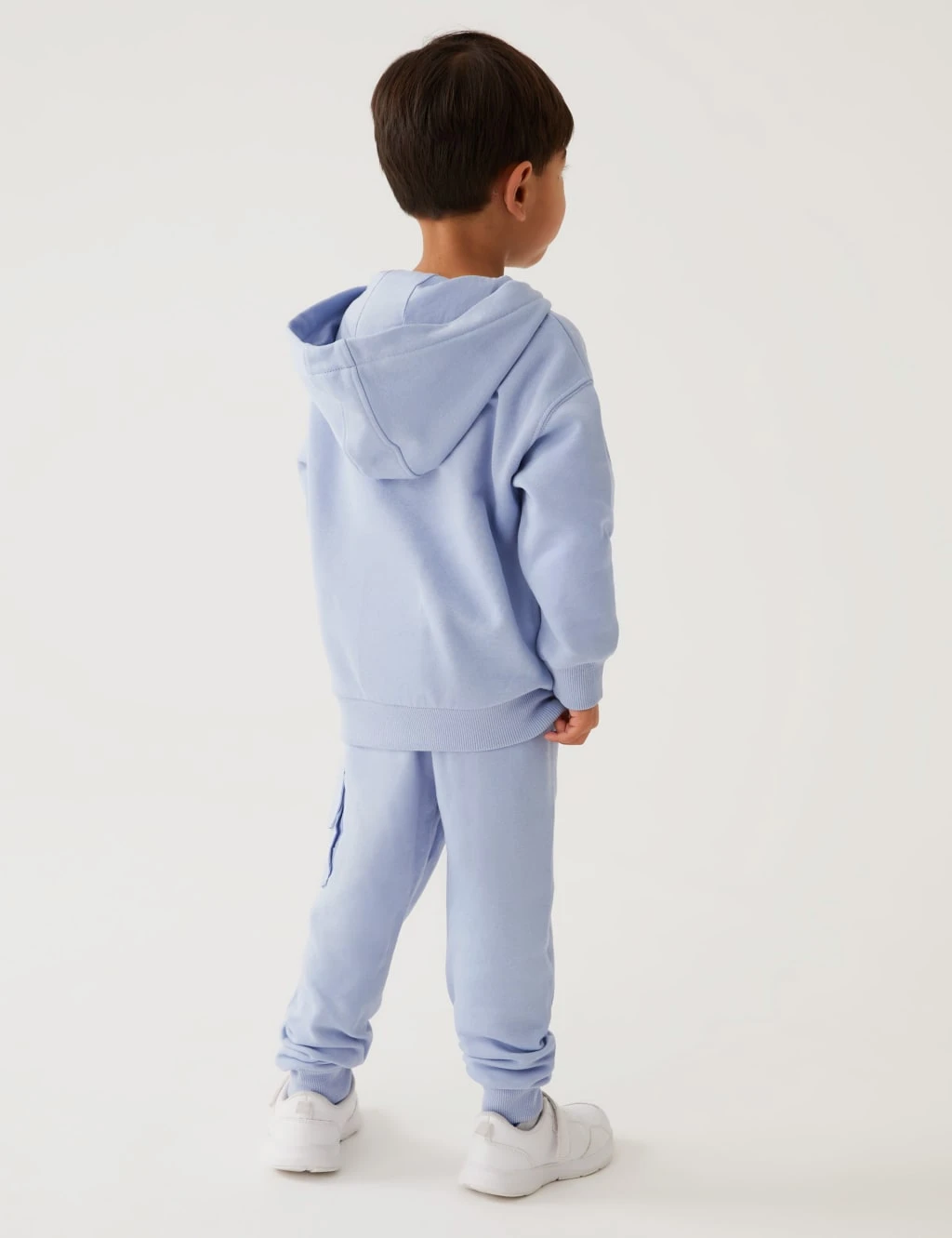 Cotton Rich Hooded Top & Bottom Outfit (2-8 Yrs) 4 Cotton Rich Hooded Top & Bottom Outfit (2-8 Yrs) - Image 4