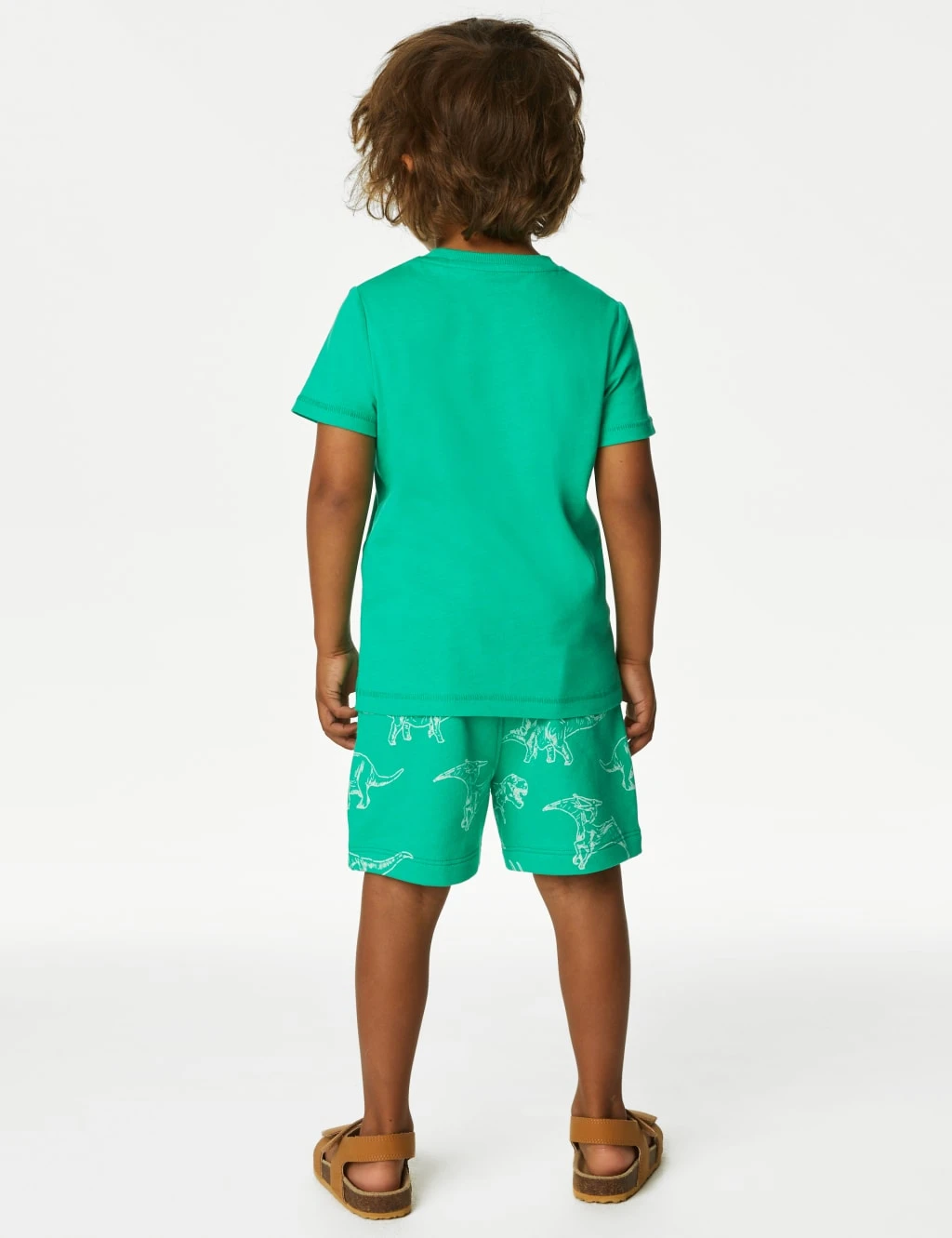 2pc Pure Cotton Dinosaur Outfit (2-8 Yrs) 4 2pc Pure Cotton Dinosaur Outfit (2-8 Yrs) - Image 4