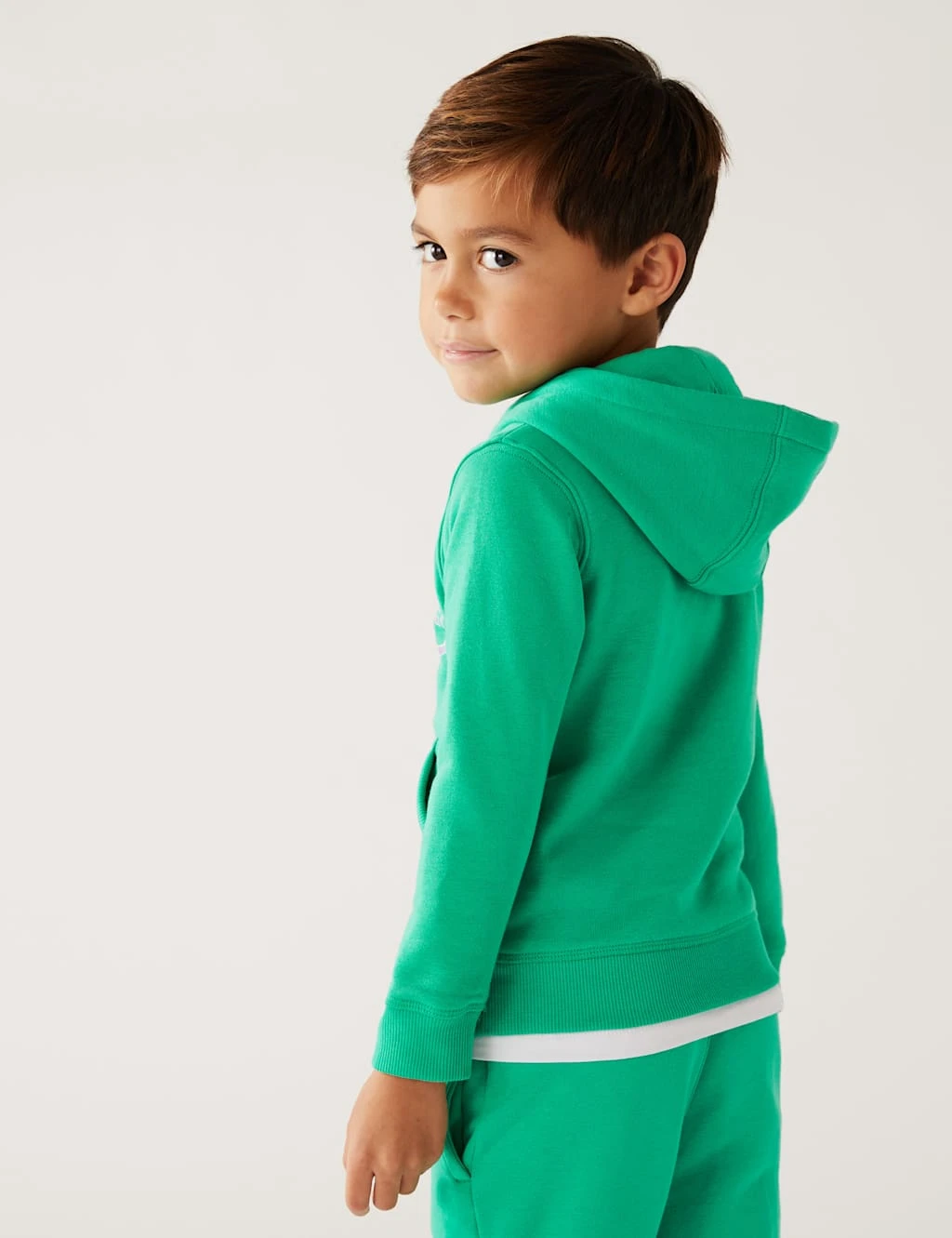 Cotton Rich Super Cool Slogan Hoodie (2-8 Yrs) 4 Cotton Rich Super Cool Slogan Hoodie (2-8 Yrs) - Image 4