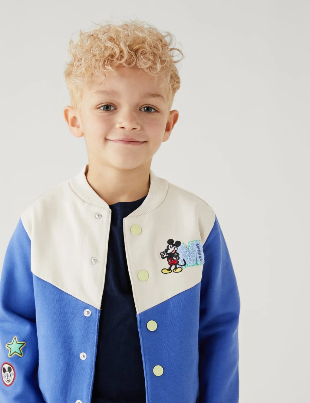 Cotton Rich Mickey Mouse™ Bomber (2-7 Yrs) 1 Cotton Rich Mickey Mouse™ Bomber (2-7 Yrs)